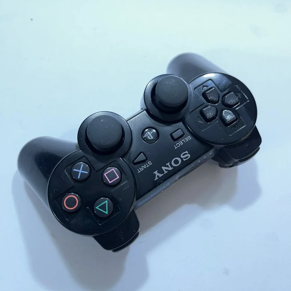 Sony PlayStation 3 PS3 Wireless Black Official OEM Controller CECHZC2U Tested
